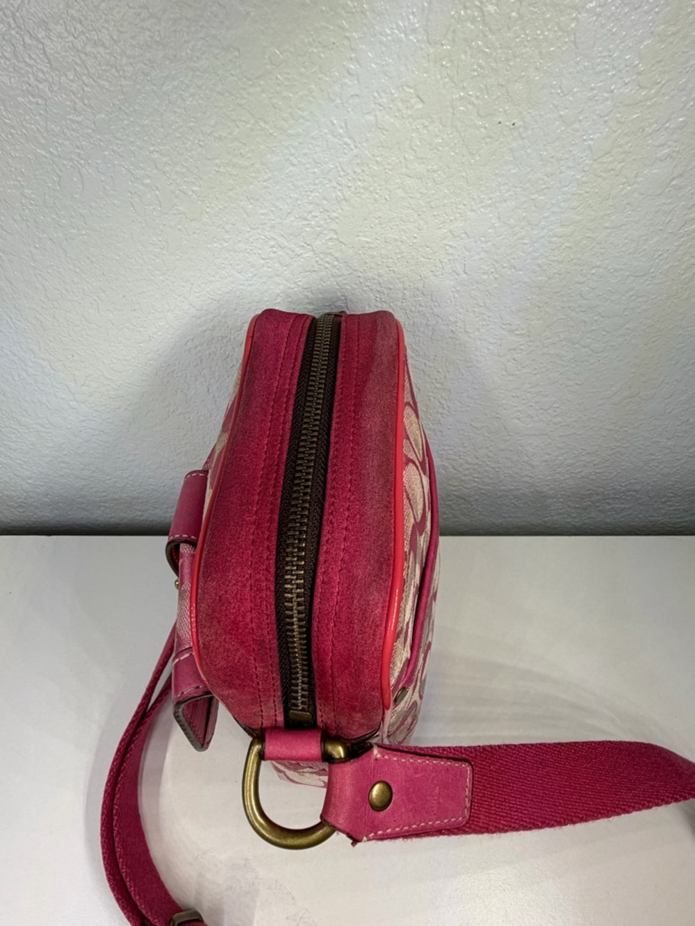 Vintage Coach Signature Camera Bag CrossBody Y2K - Picture 5 of 11